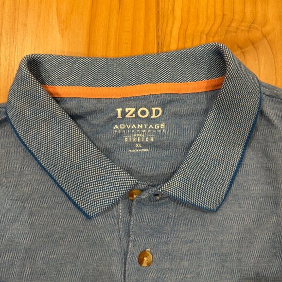 IZOD Advantage Performance Golf Polo Shirt – Size XL - Picture 2 of 2